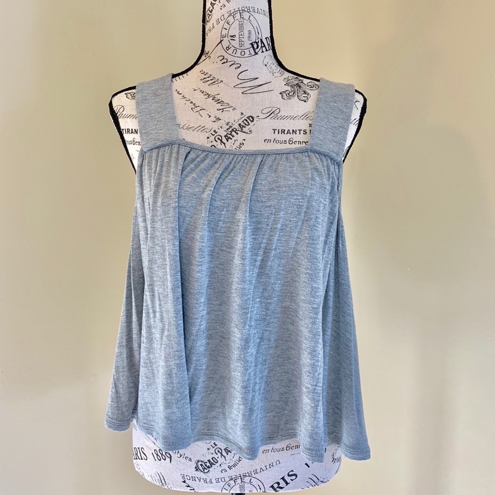 BCBGeneration Light Blue Crop Top